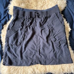 GO BY GO SILK Black Silk Skirt